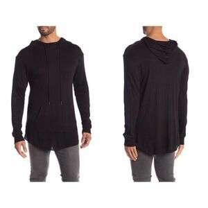 Kinetix Prague Black Pullover Hooded Sweatshirt S